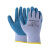 霍尼韦尔 2094140CN DEXGRIP舒适型天然乳胶涂层劳保手套 白色+蓝色8码10付装DKH