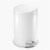 美国Simplehuman 厨房卫生间不锈钢脚踏板式垃圾桶分类4.5/6/10 L 白色不锈钢 4.5L