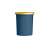 冠峰 2个蓝色大号 垃圾桶带压圈创意大号分类塑料大容量纸篓GNG-431