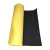 黑色EVA海绵胶带高粘板材防撞减震密封隔音泡沫单面胶缓冲泡棉垫 1毫米双面带胶一平方