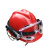 庄太太 应急救援头盔 ABS消防安全帽【单手电不含手电套】ZTT1081