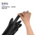 科研手套实验操作箱厌氧箱手套丁基橡胶长臂手套替霍8B1532 600*140*1.4 黑色天然乳胶 均码