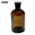 安赛瑞 试剂瓶 玻璃小口棕色取样瓶 实验室磨砂口密封样品瓶 30ml 6B00136