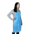 铁赛（TIESAI）防油加长加大工作服防尘围裙 白色