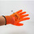 手套PVC半挂胶浸胶加厚耐磨耐油防滑防水工作干活劳保 老实人PVC桔半挂6双