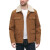 李维斯（Levi's）男士加厚翻领夹克灯芯绒休闲保暖工装外套 XX-Large 深棕色