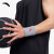 安踏（ANTA）运动护腕篮球羽毛球网球护具训练健身跑步速干快干护腕 灰色 均码