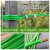 绿色钢丝绳塑胶包塑料带胶软钢丝绳葡萄架网晾衣绳涂塑晒衣绳户外猕猴桃百香果 6毫米15公斤约200米（带10卡头）