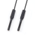 适用诺安跃  光纤传感器塑料尾管1.0转2.2mm光纤放大器转接头 1.3转2.2 3