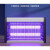 灭蚊灯灭蝇灯驱蚊子神器家室内苍蝇捕捉器餐厅饭店商铺用一扫光 旗舰紫光 LED-6W适用10-70平