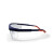 保盾（BDS）SG-71003A 护目镜透明防雾镜片防灰尘防风沙骑行护目镜化学防护眼镜  5副装