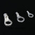 欧式OT1-4冷压端子1.5 2.5-3 5 6 8 10 圆型裸铜线鼻子焊口接线耳 OT1.5-5 100个 1.5平分线-5MM孔