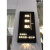LED创意灯箱广告牌不锈钢镂空铁艺个性发光字招牌门头定制 70x35cm(投影+背光)