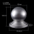 橙央（CHENGYANG）加厚圆球铁空心球装饰球铁艺圆球可焊接圆铁球202530060锌钢材料 直径114毫米圆管 铁质镀锌
