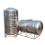 304不锈钢水箱水塔楼顶大容量立式卧式储水桶蓄水罐消防水池吨桶 0.3吨立式型号