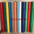 彩色U-PVC保温彩壳防护板 暖通机房外护板材 管道保温保护壳材料定做 0.5mm一卷(55平米)