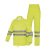 代尔塔 407400 工作雨衣套装分体式荧光款黄色L码1件装