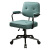 启麓JY-A0009 办公椅电脑椅会议椅 科技布墨绿色