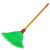 慧家务（Huijiawu）塑料凤尾扫把 硬毛木杆波纹丝可悬挂扫帚车间环卫专用 HJ04.1 塑料扫帚 1个装 红绿随机发