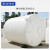穆运 加厚PE塑料水塔储水罐大容量蓄水桶户外储水桶白色 1500L高1520*直径1250mm