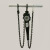 微型手扳葫芦提升机小型吊机手动手拉葫芦起重吊具环链电梯葫芦吊 3T3米送手套一副