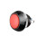 CDOE 12mm金属按钮防水开关彩色焊接式螺丝脚抗爆耐腐蚀 复位球形 锌铝合金螺丝脚(红色)