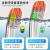 DEX浮潜面罩潜水镜全脸游泳装置呼吸器水下用品儿童全面潜水装备 墨绿色 大号L/XL