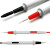 万用表特尖表笔特细硅胶钢针表笔线高精度表尖头线 特尖细20A钢针表笔PVC线