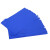 众九 粘尘垫 可撕式胶垫洁净室粘灰垫除尘脚踏垫 蓝色PE 65*115cm(300层）