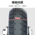 卉圳 轮子脚轮工业耐磨轻音轮车间轻型降噪橡胶轮4寸定向轮2个装HO083