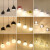 KEDOETY餐厅吊灯三头现代简约工业风北欧餐厅灯创意个性卧室吧台阳台灯具 黑色单头双钻款 LED