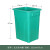 塑料环卫内桶模压户外内胆果皮箱垃圾桶内筒玻璃钢铝塑方形圆形厚 玻璃钢方内筒33*34*47cm