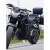 工马本田CB400F摩托车改装件防护杠保险杠边包后货架站架边包配件23款 三秒快拆棕色帆布边包一个 左边