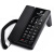 定制适用酒店客房黑色立式电话机一键拨号可定制logo板座机B698 黑色