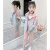 乔僖枫童女童套装网红春秋装两件套中大童儿童装女孩衣 粉色 套装 110 建议身高105cm左右