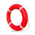 船用救生圈安全绳大人成人专业实心泡沫CCS2.5应急防汛塑料救生圈 国标普通款1.5KG普通救生圈