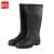 者也（ZYE）耐酸碱高筒雨靴长筒防汛雨鞋安全防护雨靴防滑防水防油雨鞋 标准款42码