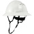 达林韦尔（DARLINGWELL）DL-NTE 美式 全帽檐 安全帽 工地盔 工程 工业 建筑 防砸 防晒  透气 印字 碳晶蓝色