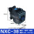 定制适用NXC-09固态机床交流接触器220三相CJX2辅助触头热保护开关24V NXC-38 24V