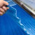 昙蓓漫蓝色波浪阳光板透明瓦采光瓦玻璃钢瓦加厚瓦树脂瓦雨棚阳光房雨搭 1.0毫米厚850型 10厘米样品