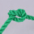 谋福CNMF12绳子尼龙绳塑料绳耐磨晾衣绳户外手工编织货车捆绑绳绿色绳子（14mm 100米 ）可定做