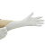 serclean十级丁腈手套S码50双一次性耐酸碱实验室专用12寸工业耐磨劳保手套白色6.2克