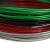 历修定制304不锈钢钢丝绳 葡萄架大棚 晾衣绳牵引彩色包胶涂塑细软起重绳 绿色包塑3毫米10米送2个卡头