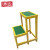 铸固 电力绝缘凳玻璃钢绝缘高低凳子踏台梯凳可移动电工凳 二层凳（30*50*80CM）