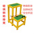 绝缘高低凳 绝缘凳玻璃钢高低凳电工梯凳可移动单双三层凳子电力施工平台凳子MYFS 双层800*500*300