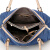 卡托姿（Kaitz）包包新款2023女士包单肩包 休闲斜挎包手提包 帆布波士顿包托特包 湖水蓝