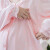 草景家纯棉月子服夏季薄款孕妇睡衣宽松大码产后夏天吸汗透气哺乳衣套装 923粉色 XXL(建议体重140-160斤左右)