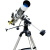 星特朗DELUXE 80EQ天文望远镜80DX加强版钢脚架天地两用儿童入门便携 多功能综合实用版