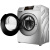 三洋（SANYO） 9公斤洗烘一体变频滚筒洗衣机 WIFI云洗 多种洗涤模式（哑光银） WF90BHIS565S