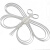 CHS自锁式尼龙扎带3*100A级白色塑料线束带理线捆绑扎带1000根/包 1包